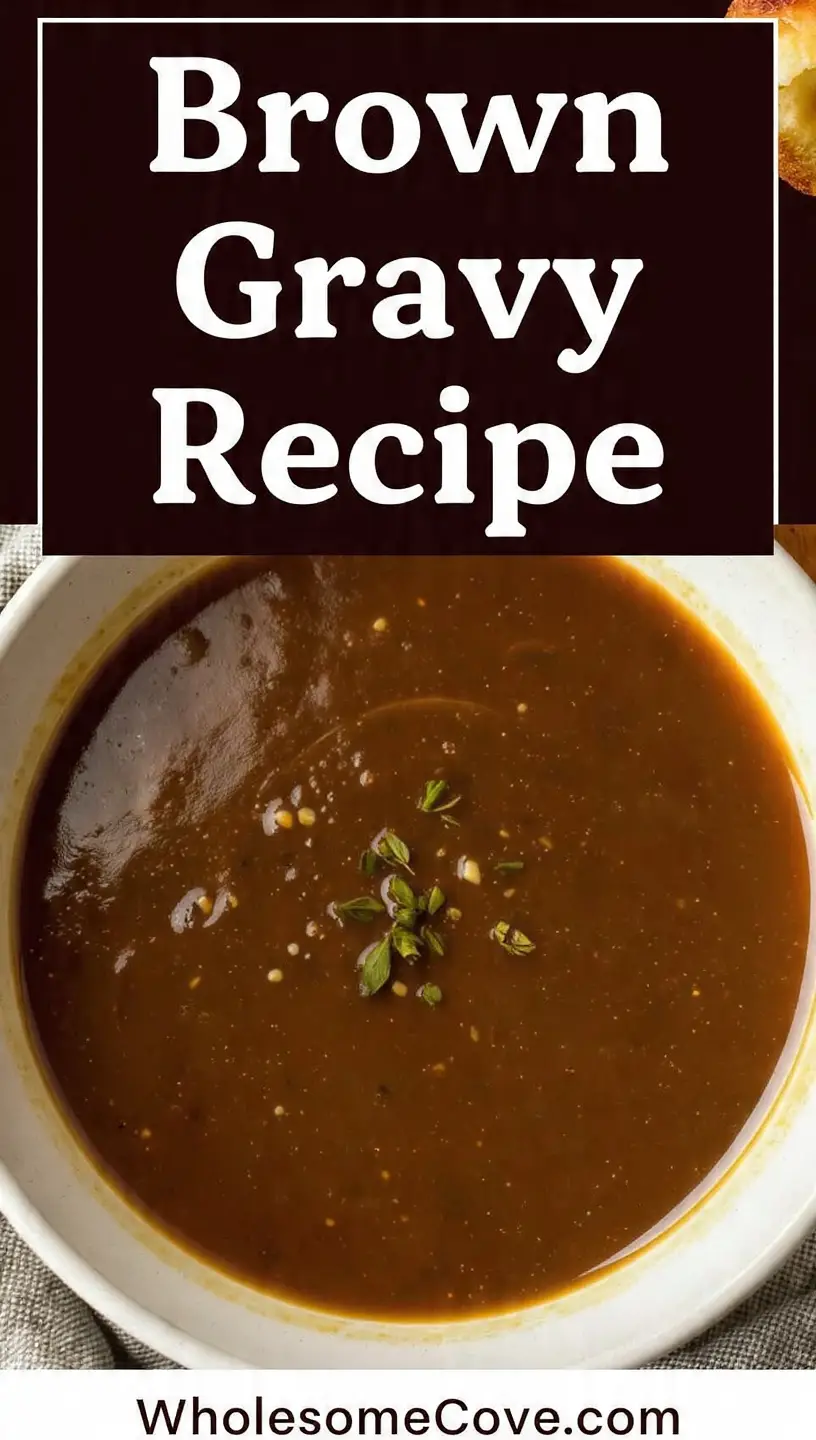 Brown Gravy Recipe