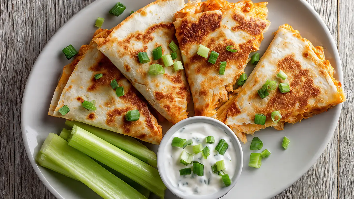 Buffalo Chicken Quesadilla Recipe