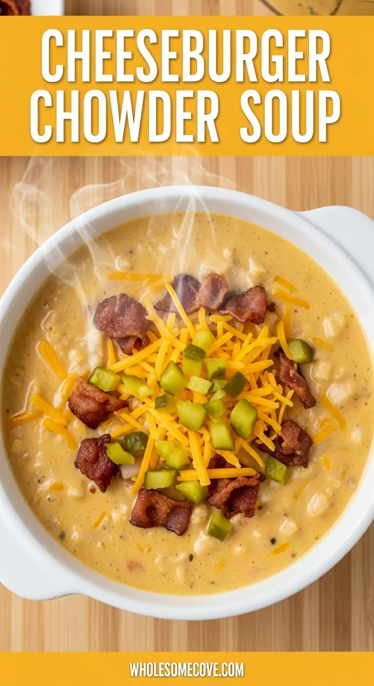 Cheeseburger Chowder Soup Recipe