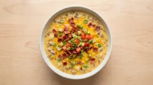 Cheeseburger Chowder Soup Recipe