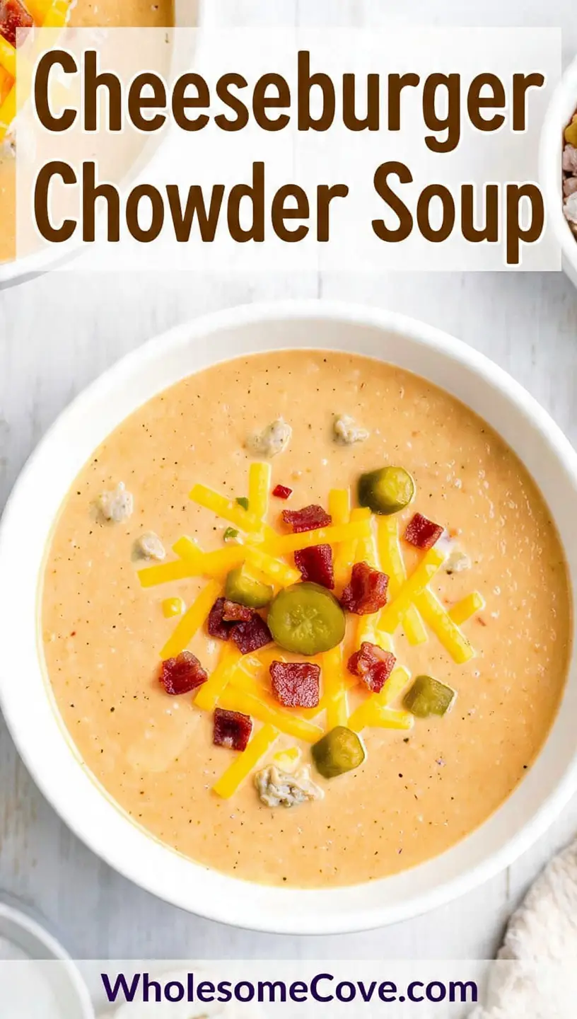 Cheeseburger Chowder Soup Recipe