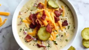 Cheeseburger Chowder Soup Recipe