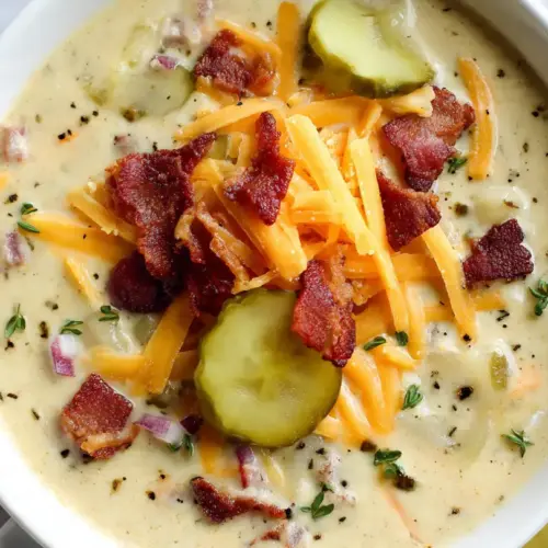 Cheeseburger Chowder Soup Recipe