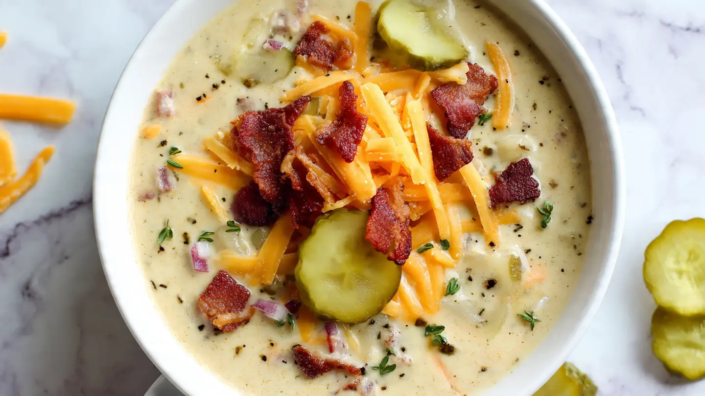 Cheeseburger Chowder Soup Recipe
