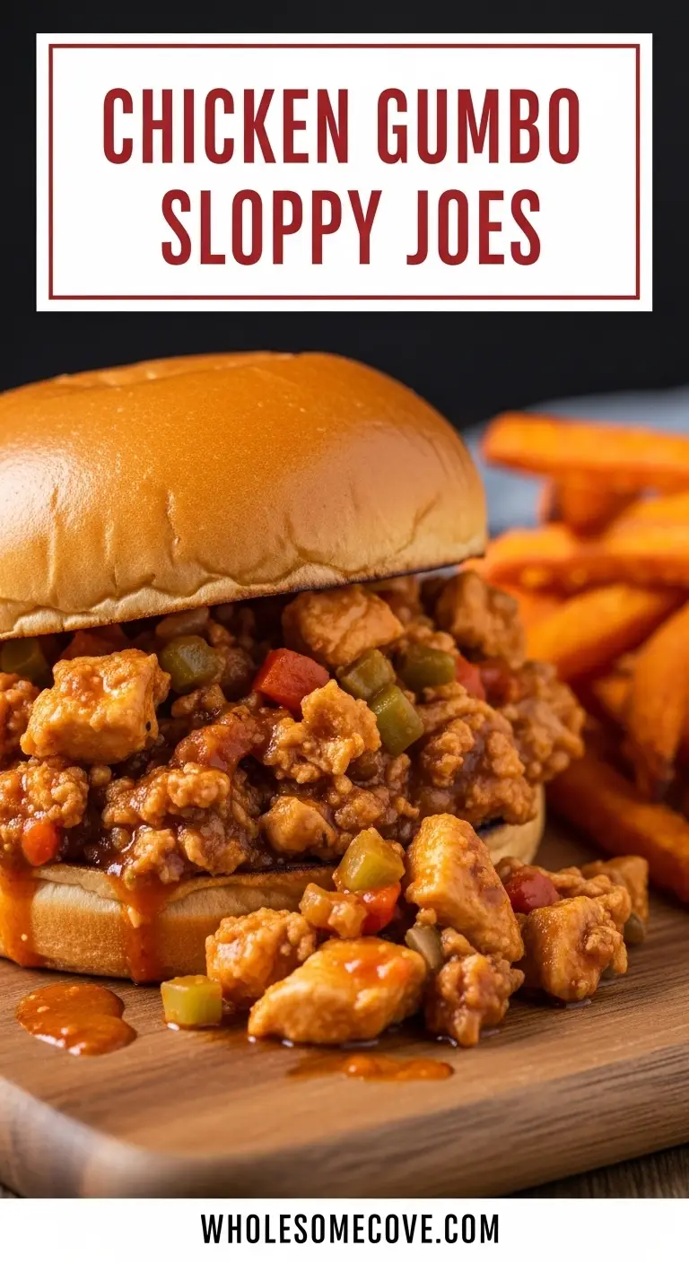 Chicken Gumbo Sloppy Joes Recipe