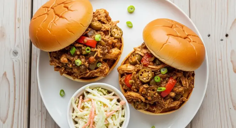 Chicken Gumbo Sloppy Joes Recipe
