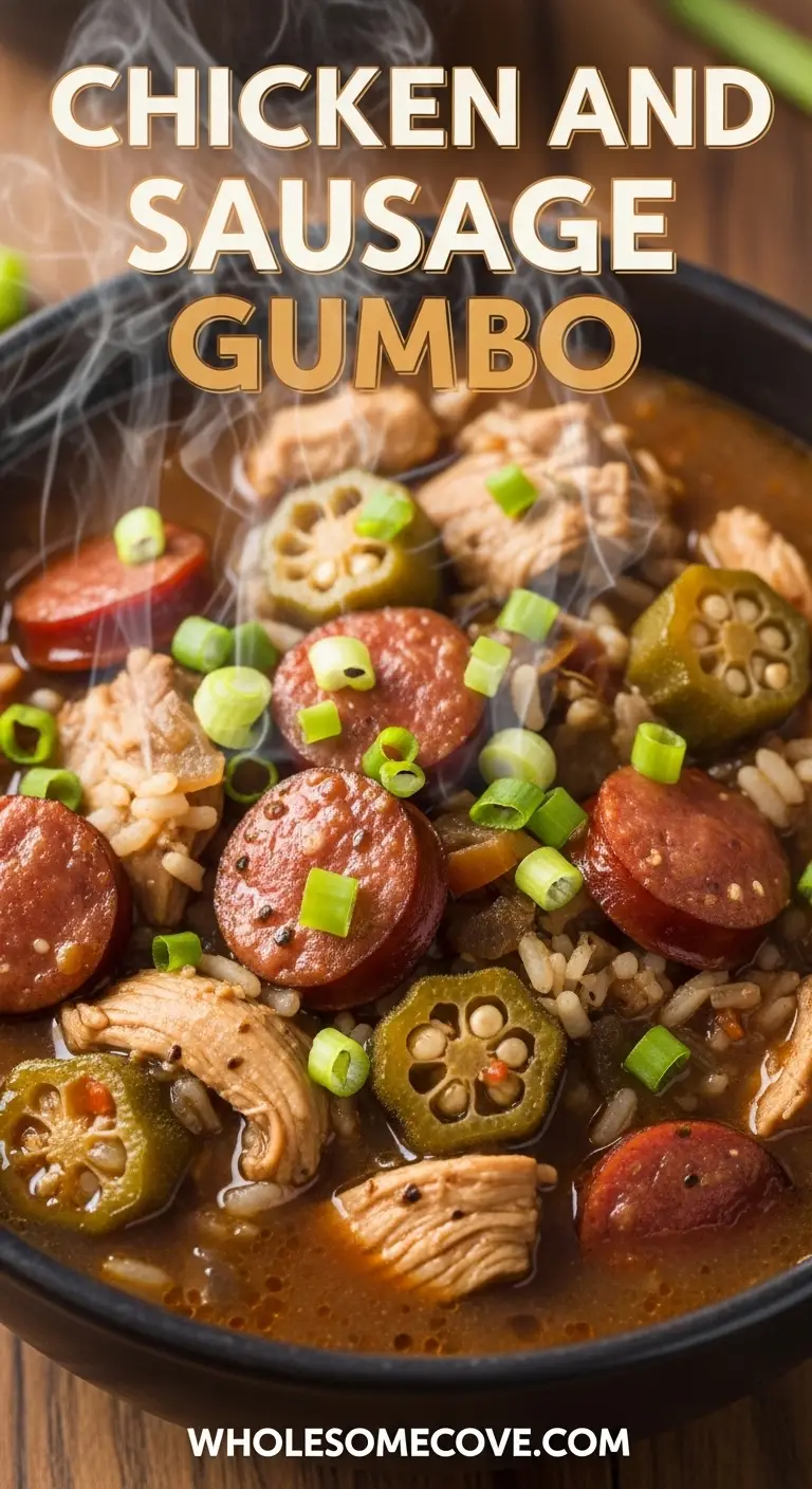 Chicken and Sausage Gumbo Recipe