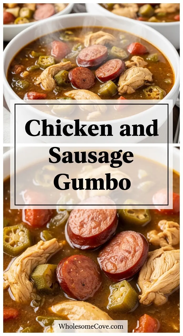 Chicken and Sausage Gumbo Recipe