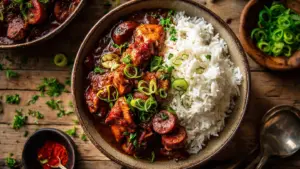 Chicken and Sausage Gumbo Recipe