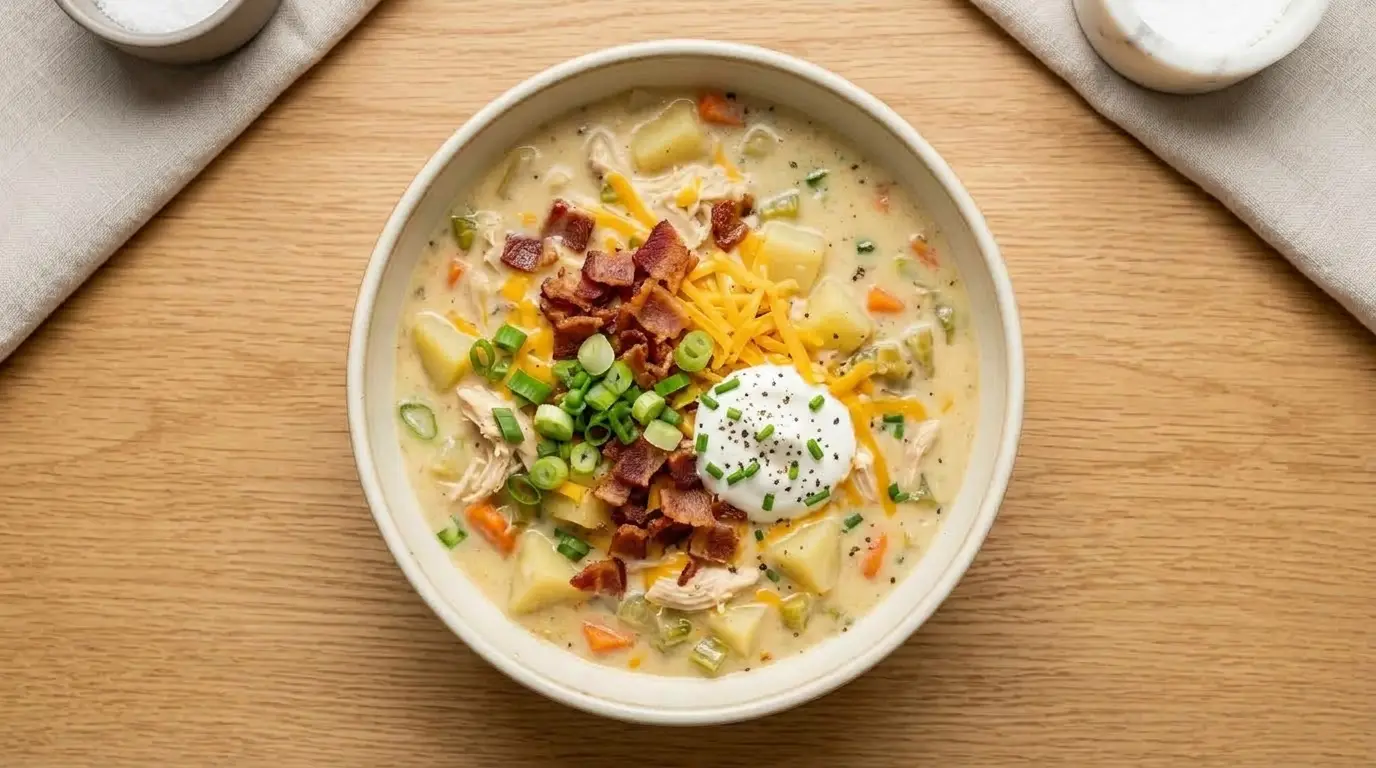 Creamy Chicken Potato Soup Recipe