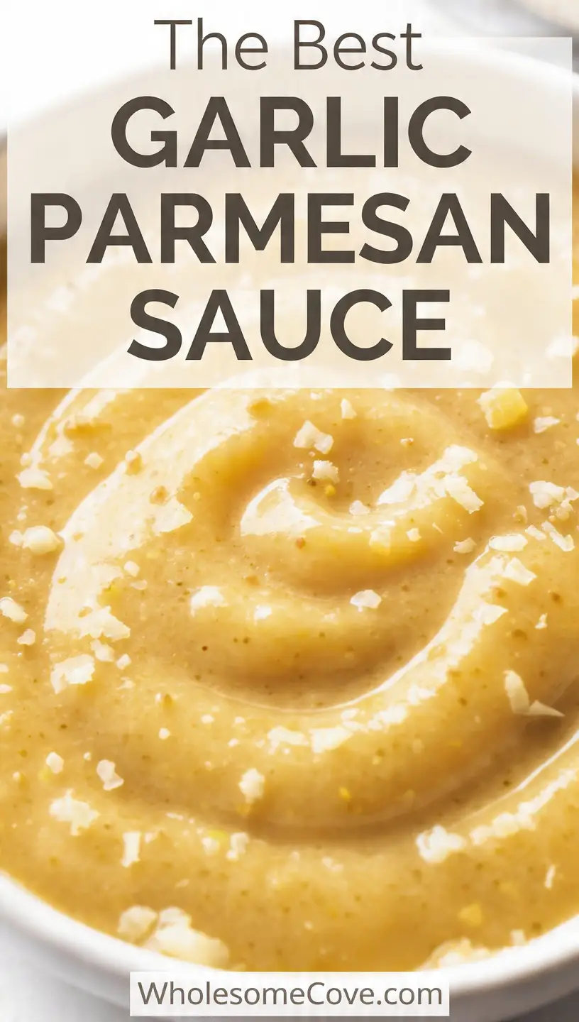 Homemade Garlic Parmesan Sauce Recipe