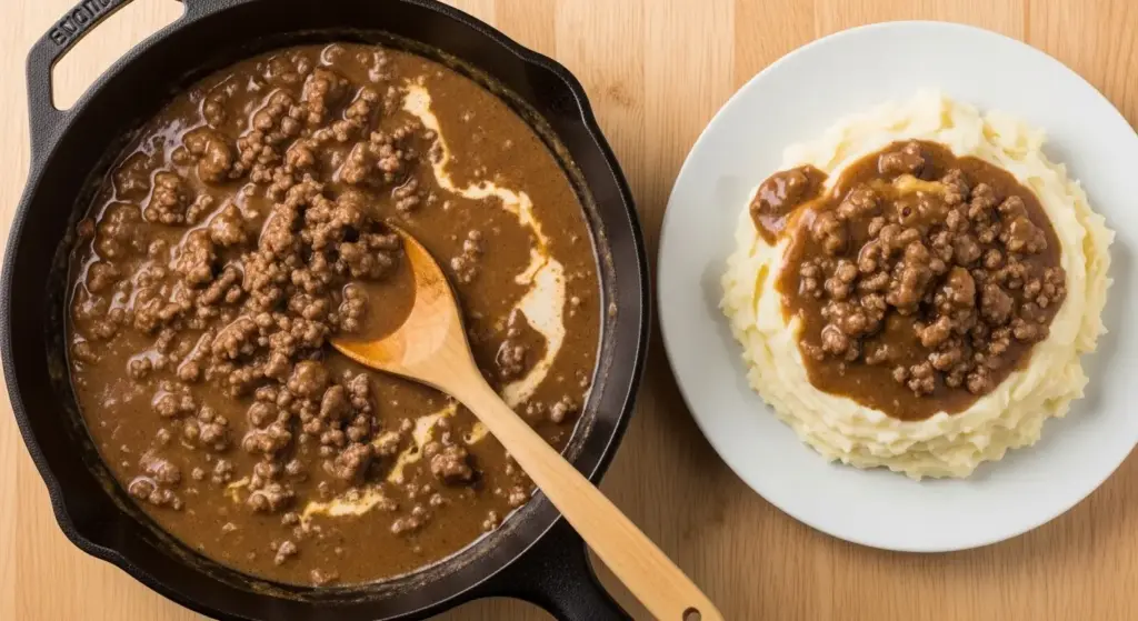 Hamburger Gravy Recipe