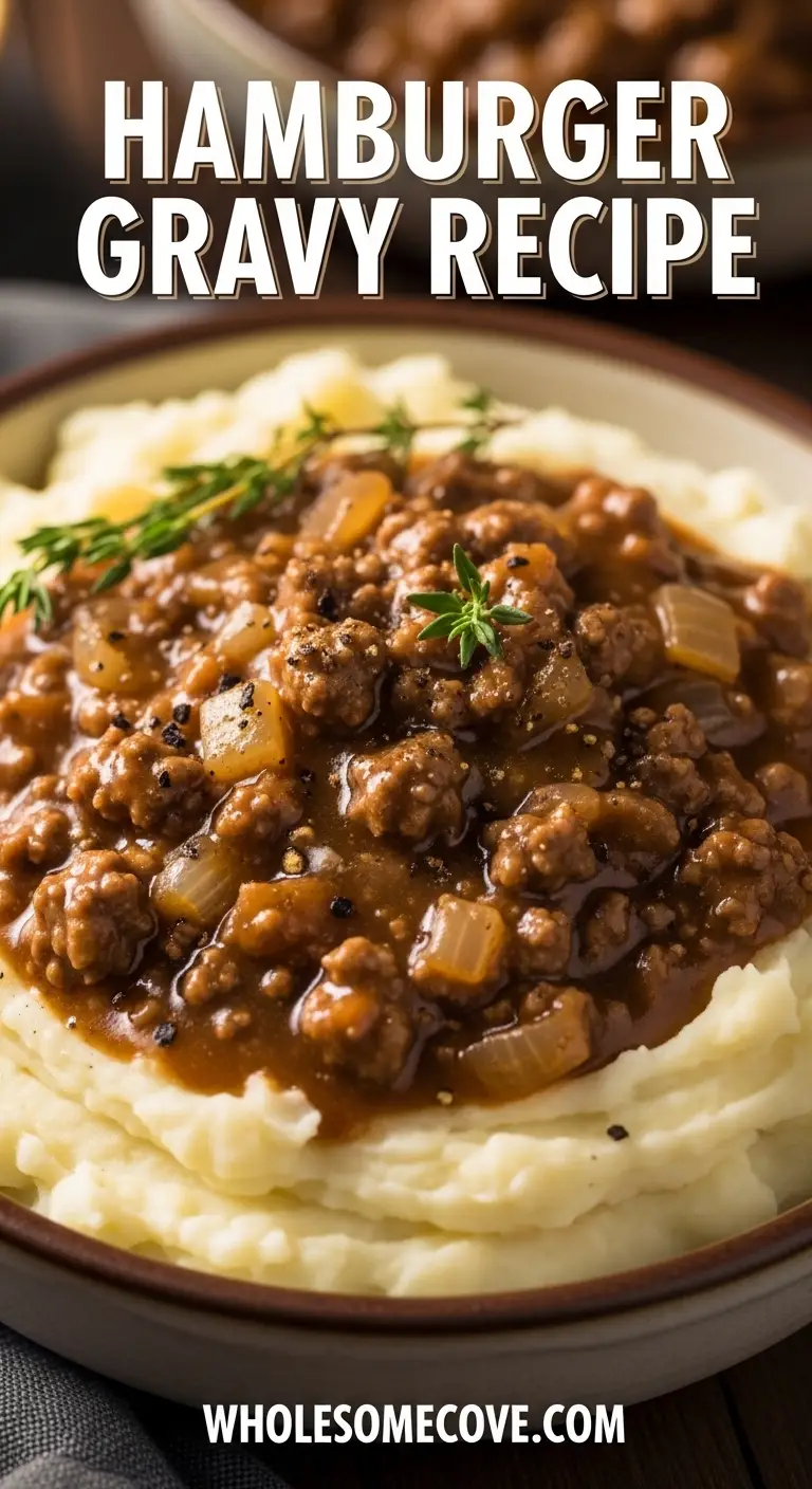 Hamburger Gravy Recipe