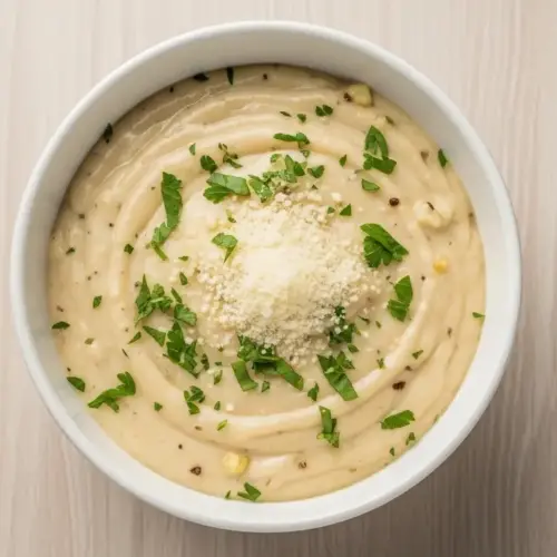 Homemade Garlic Parmesan Sauce Recipe