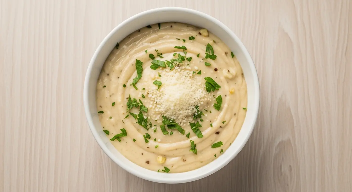 Homemade Garlic Parmesan Sauce Recipe