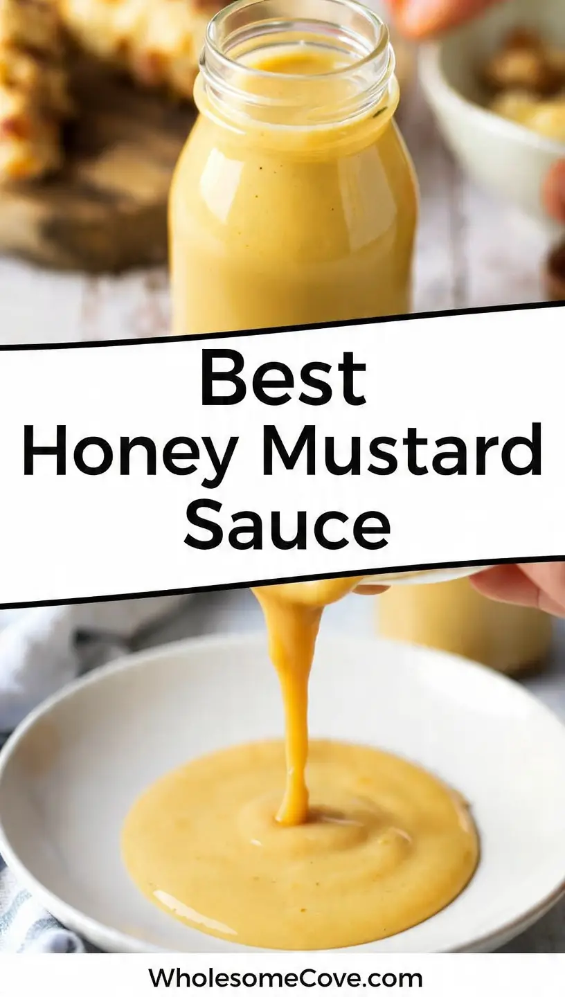 Homemade Honey Mustard Sauce Recipe