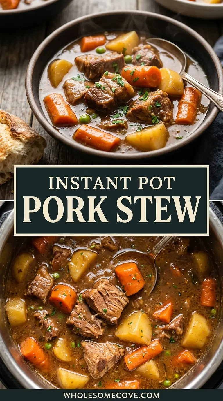 Instant Pot Pork Stew Recipe