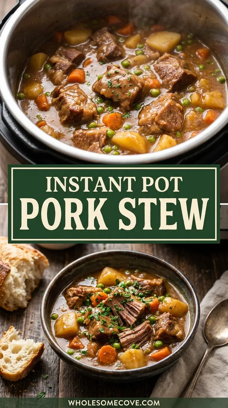Instant Pot Pork Stew Recipe