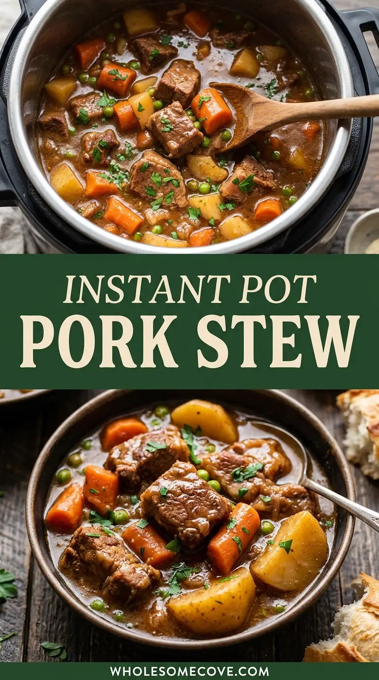 Instant Pot Pork Stew Recipe