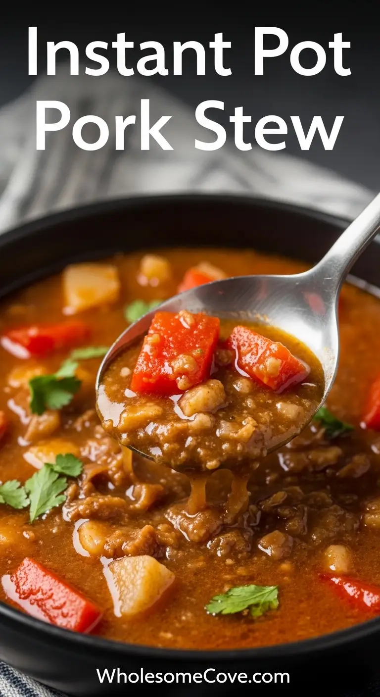 Instant Pot Pork Stew Recipe