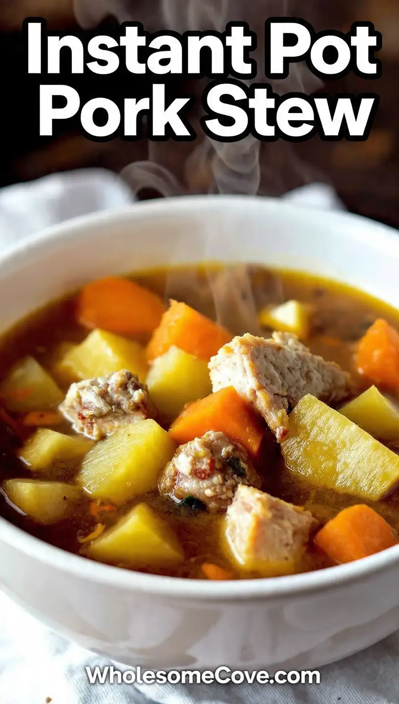 Instant Pot Pork Stew Recipe