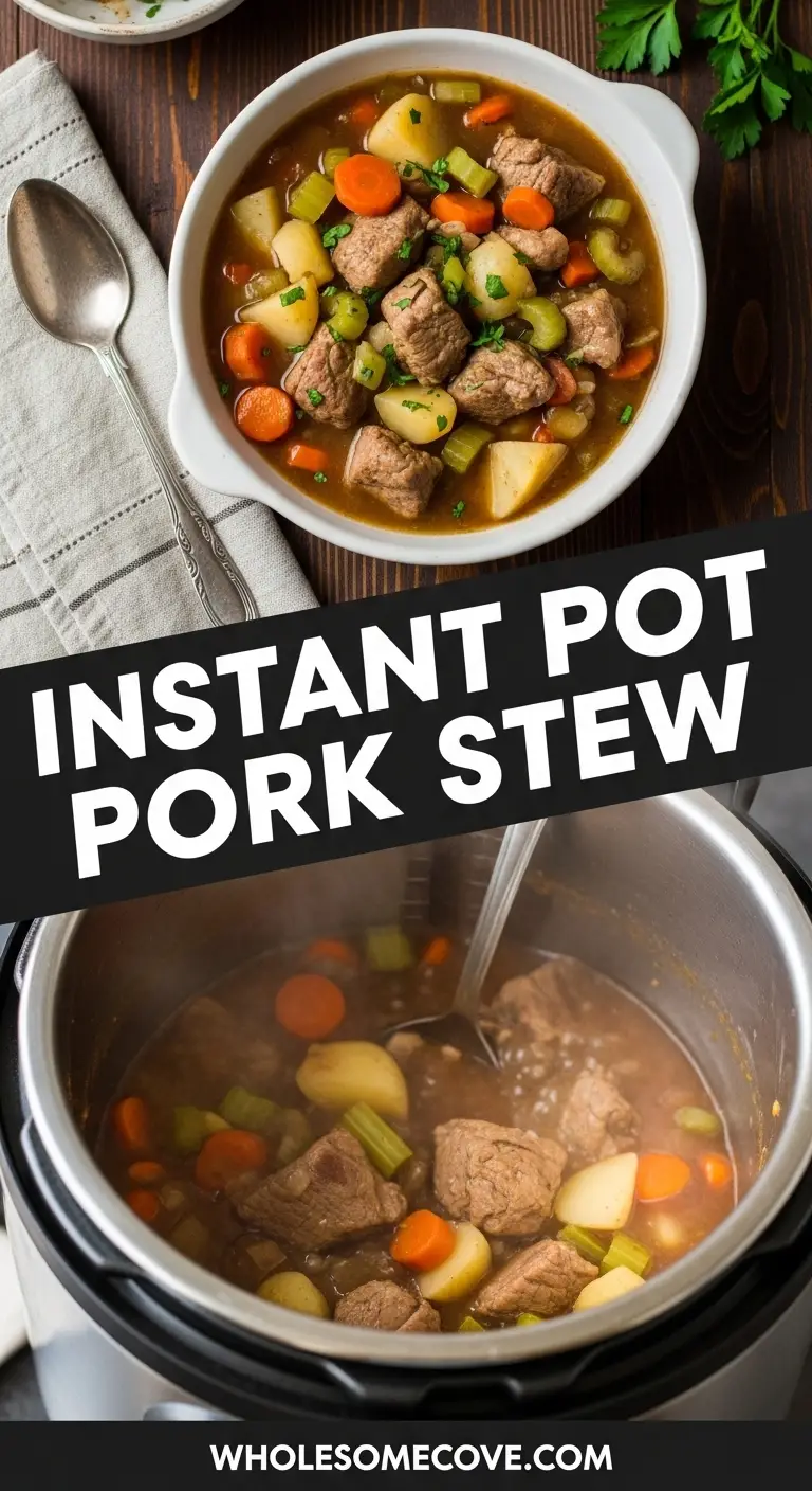 Instant Pot Pork Stew Recipe