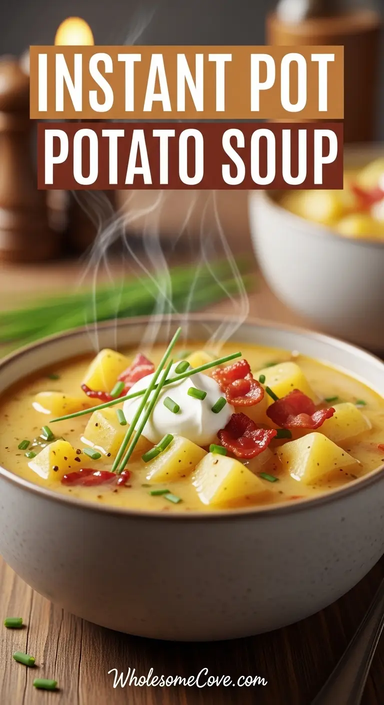 Instant Pot Potato Soup Recipe