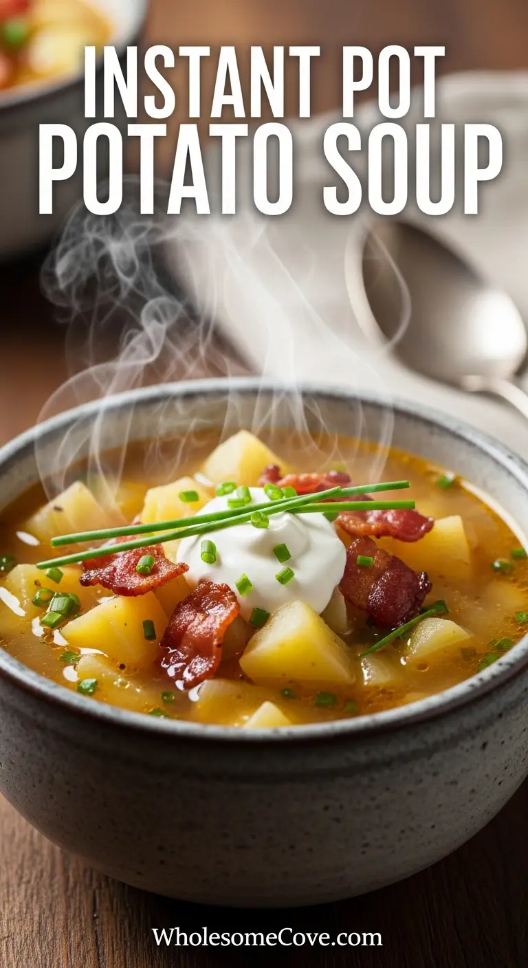 Instant Pot Potato Soup Recipe