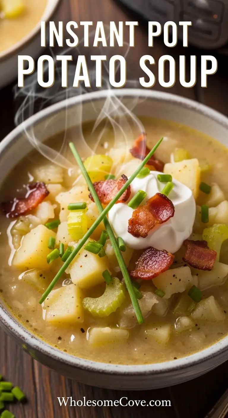 Instant Pot Potato Soup Recipe