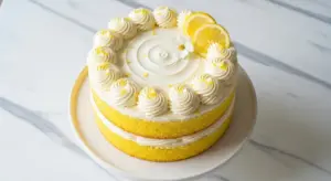 Lemon Velvet Cake Recipe
