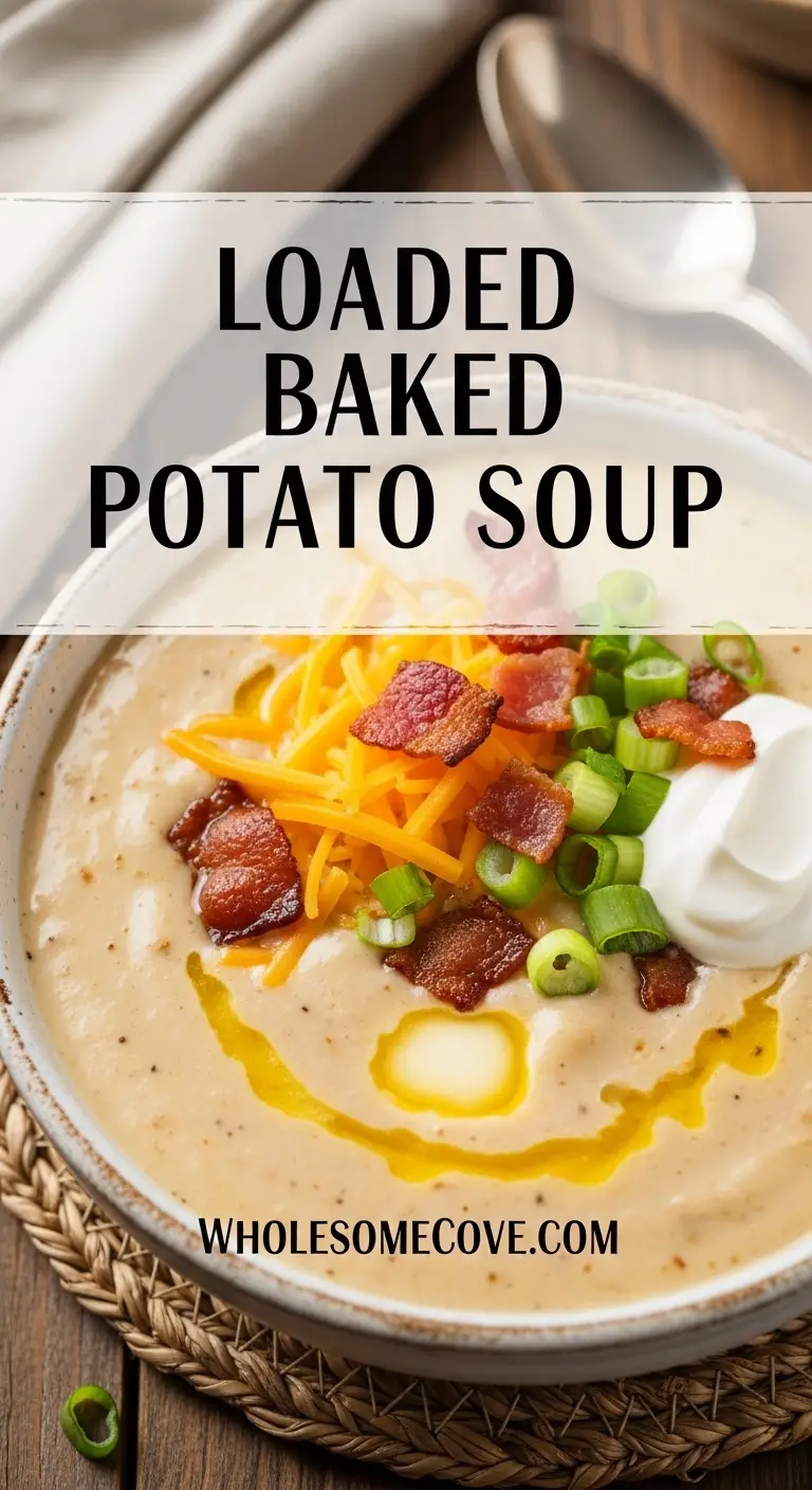 Loaded Baked Potato Soup Recipe