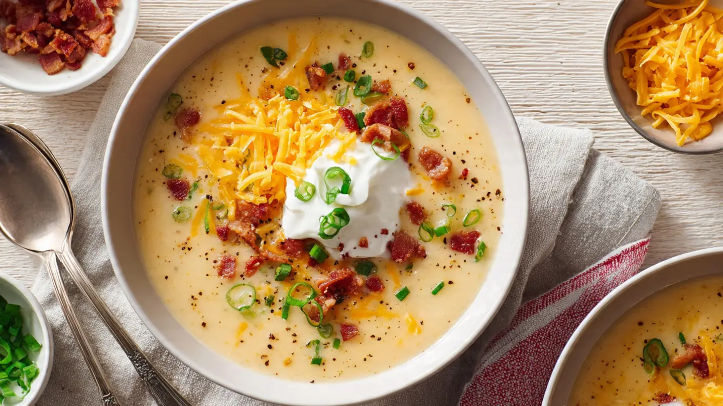 Loaded Baked Potato Soup Recipe