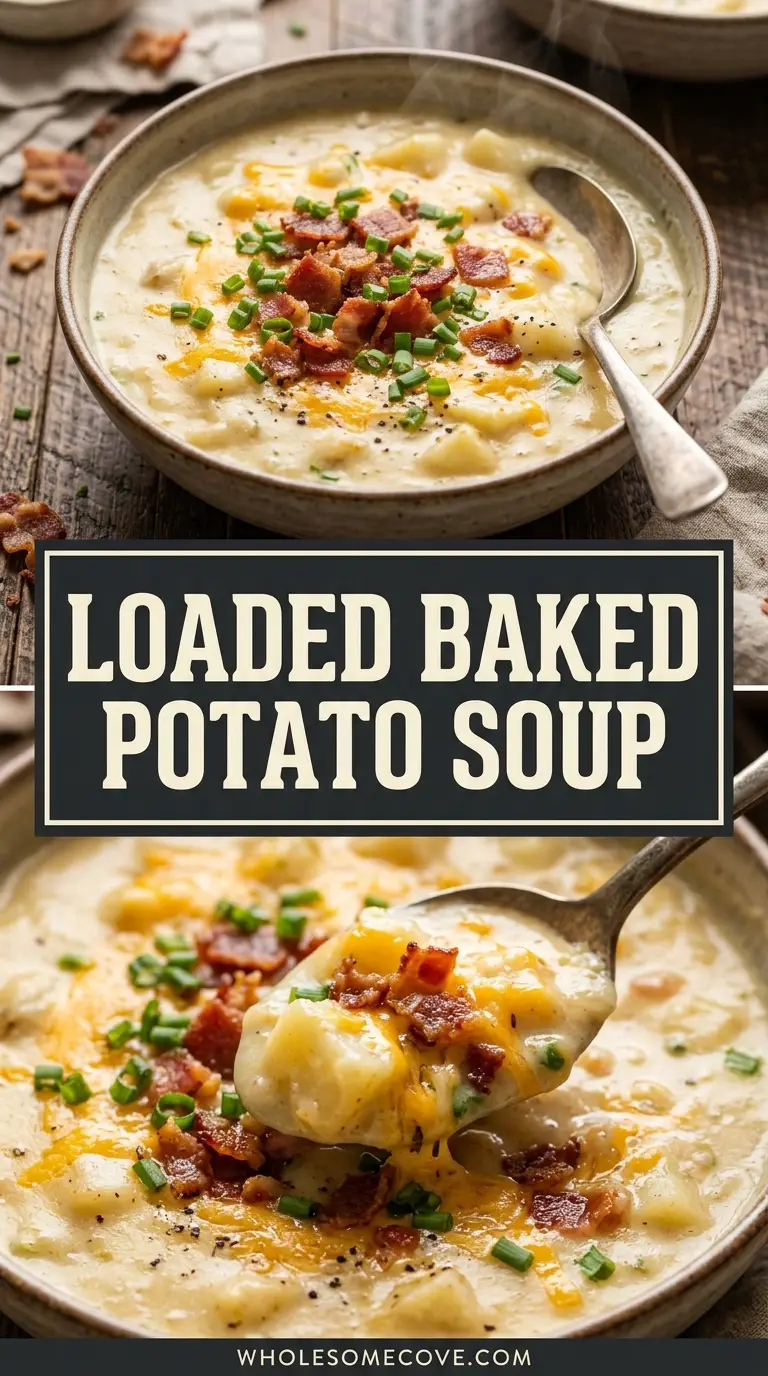 Loaded Baked Potato Soup Recipe