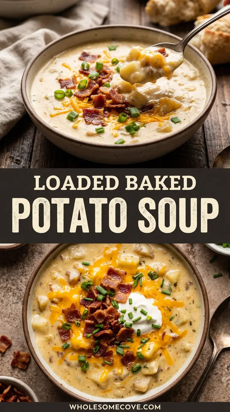 Loaded Baked Potato Soup Recipe
