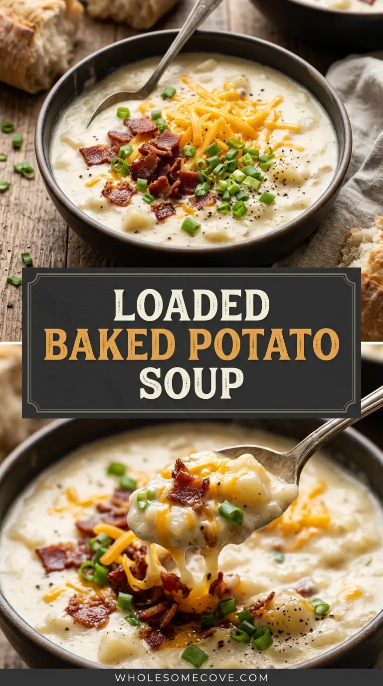 Loaded Baked Potato Soup Recipe