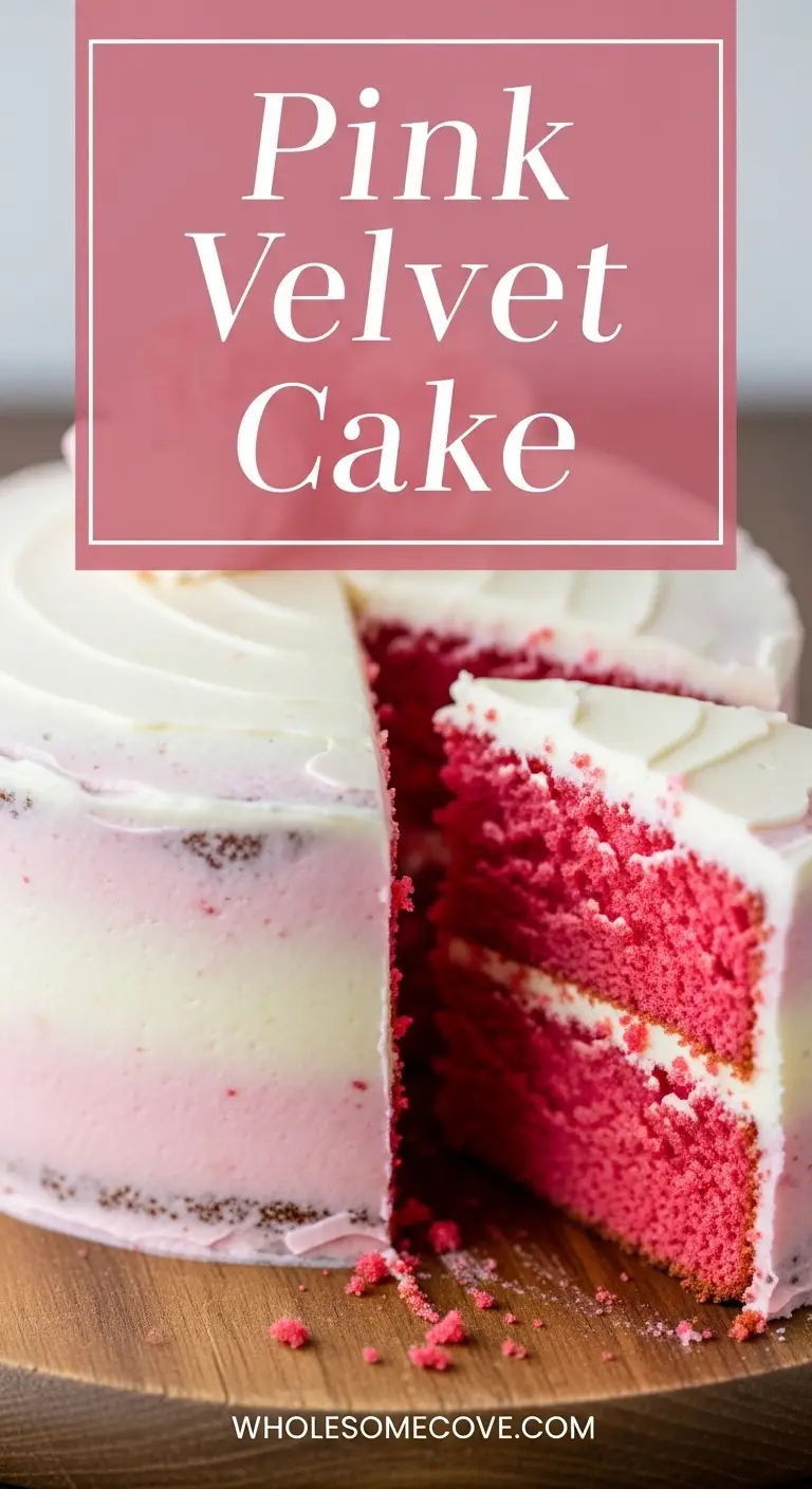 Pink Velvet Cake Recipe