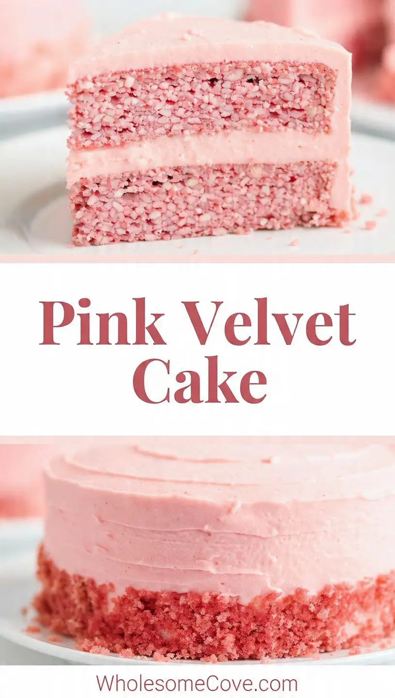 Pink Velvet Cake Recipe