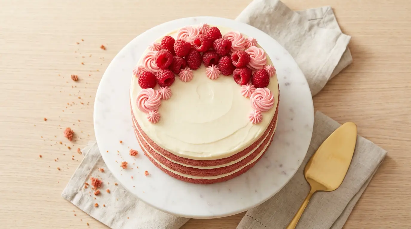 Pink Velvet Cake Recipe