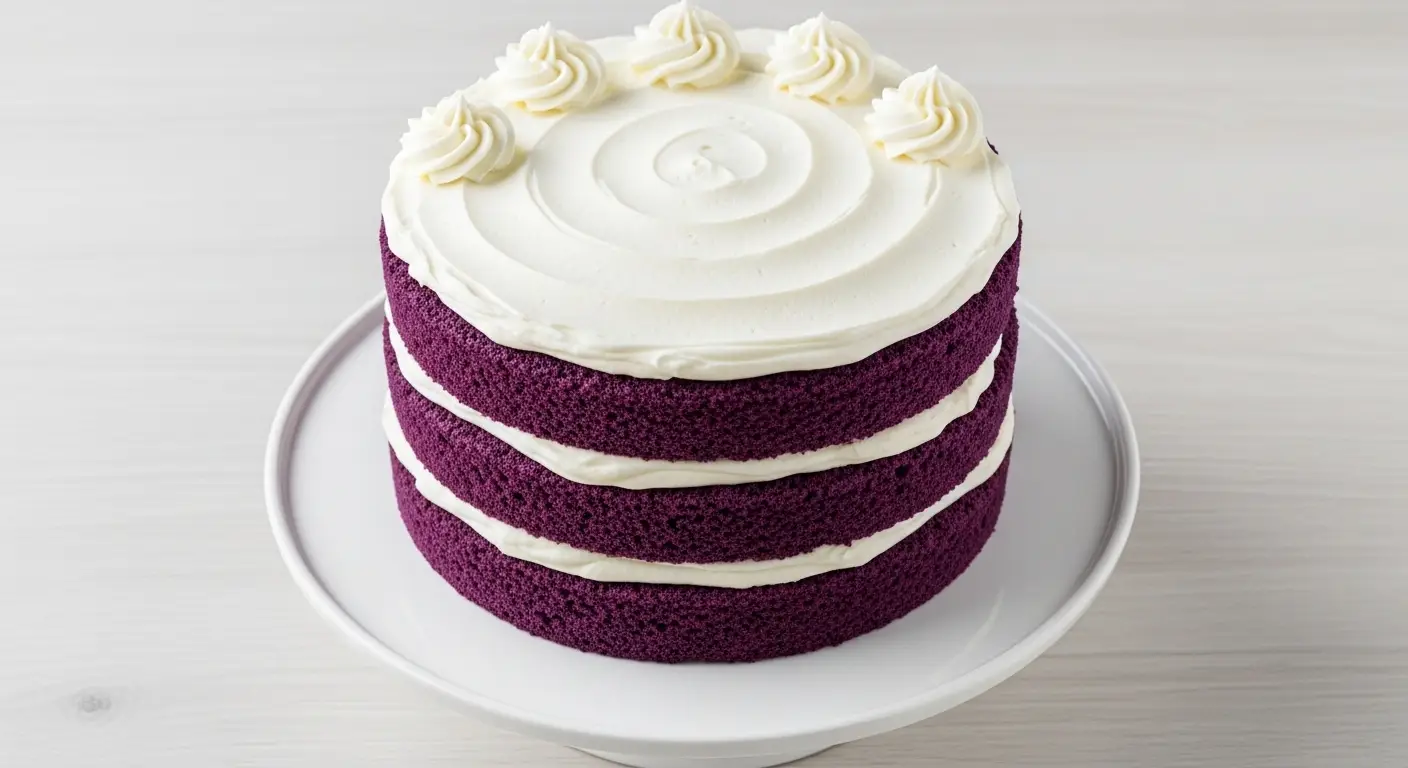 Purple Velvet Cake Recipe