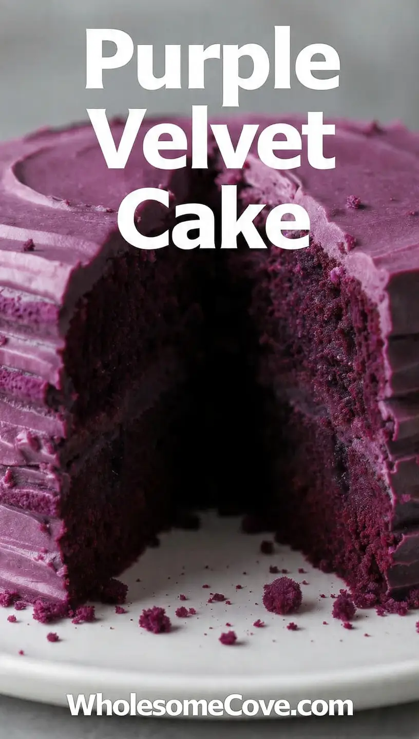 Purple Velvet Cake Recipe