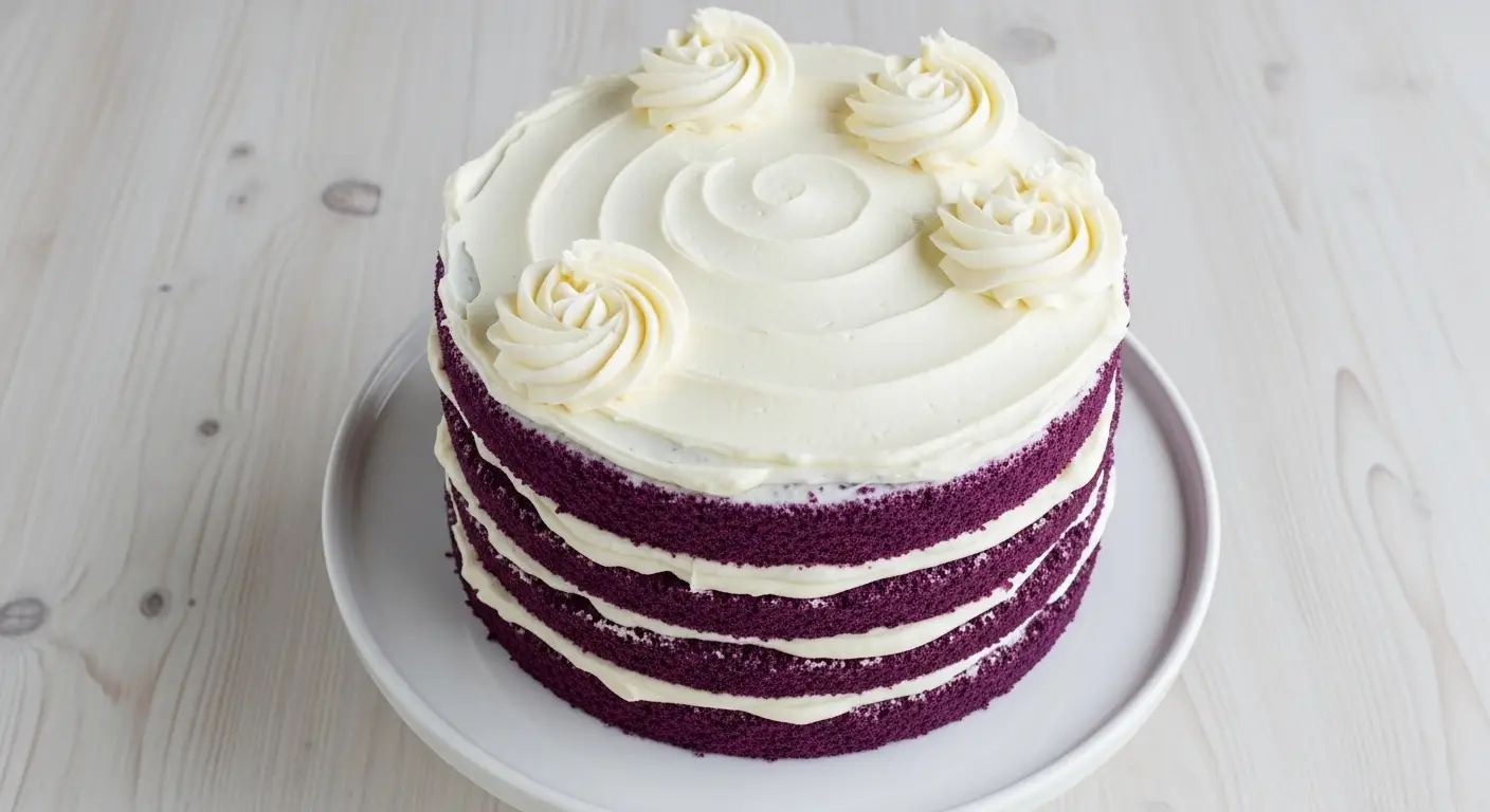 Purple Velvet Cake Recipe