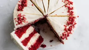 Red Velvet Cheesecake Cake Recipe