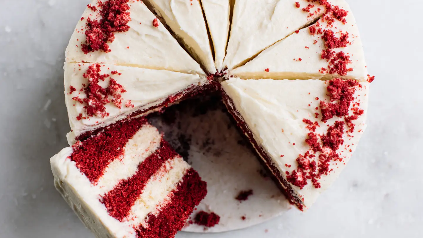 Red Velvet Cheesecake Cake Recipe