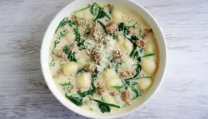 Sausage Gnocchi Soup Recipe