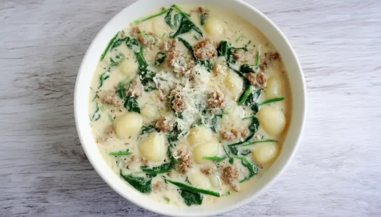 Sausage Gnocchi Soup Recipe