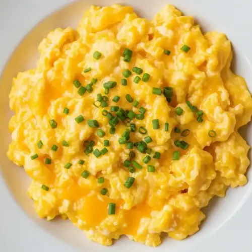 Scrambled Eggs with Cheese Recipe