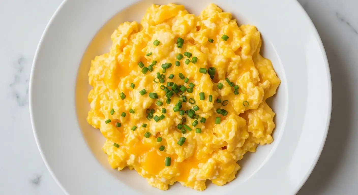 Scrambled Eggs with Cheese Recipe