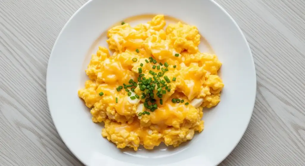 Scrambled Eggs with Cheese Recipe