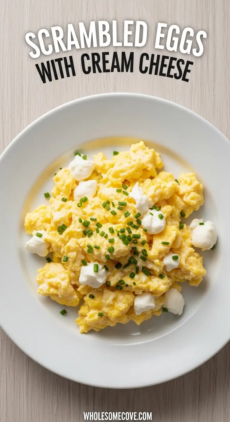Scrambled Eggs with Cream Cheese Recipe
