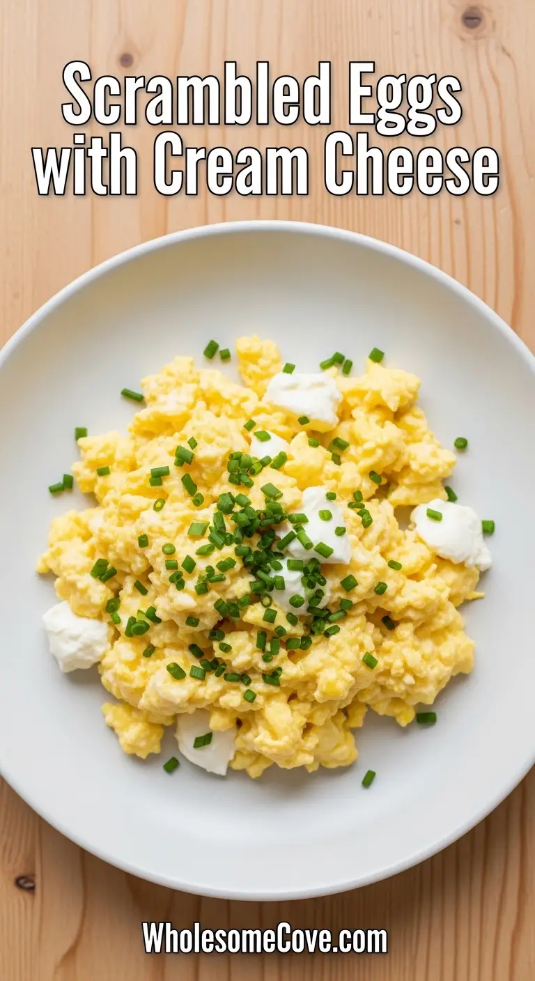 Scrambled Eggs with Cream Cheese Recipe
